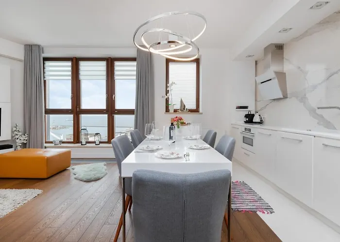 Sea Towers 15th Floor With Sea View By Renters Prestige * Gdynia